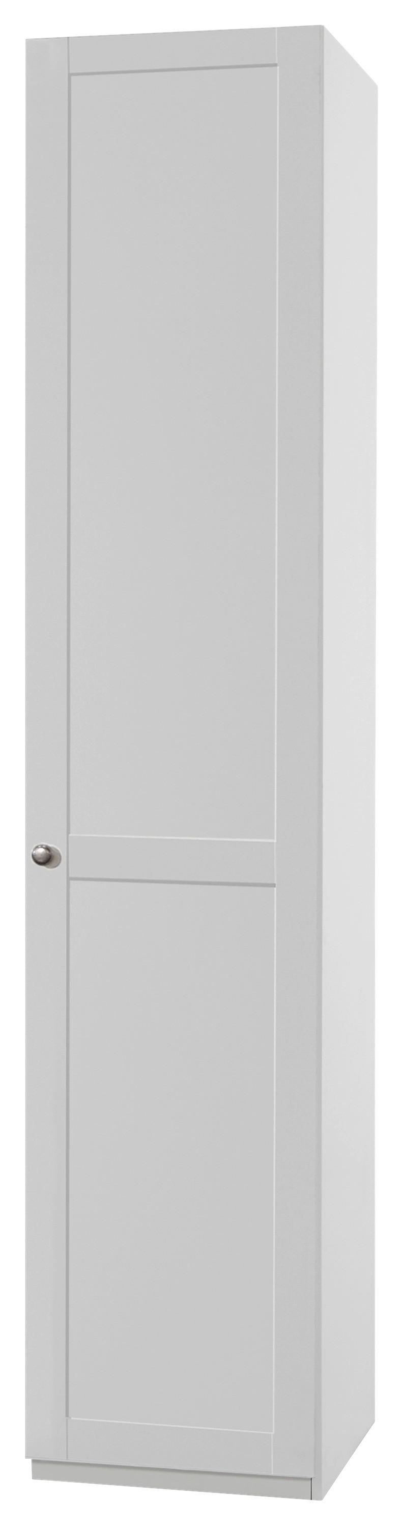 Ormar S Klasičnim Vratima New York B - bijela, Konvencionalno, drvni materijal/metal (45/208/58cm) - Modern Living