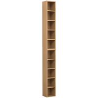 Regal Megosa S, Barva Bukve - barve bukve, Design, leseni material (40/94/17cm) - MID.YOU