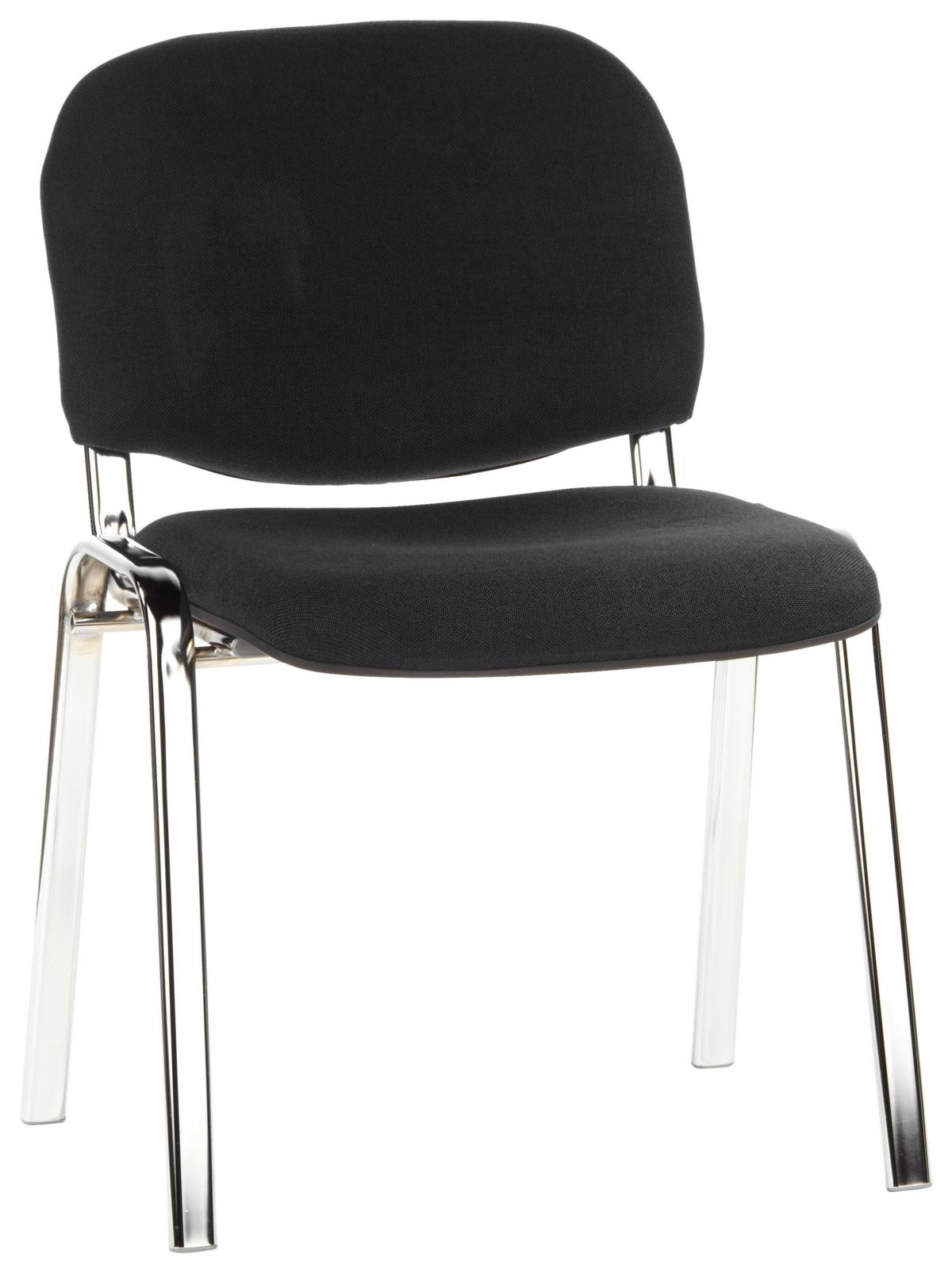 Konferenčni Stol Xt 600, Črna, Barva Kroma - barve kroma/črna, Basics, kovina/tekstil (58/84/41cm) - MID.YOU