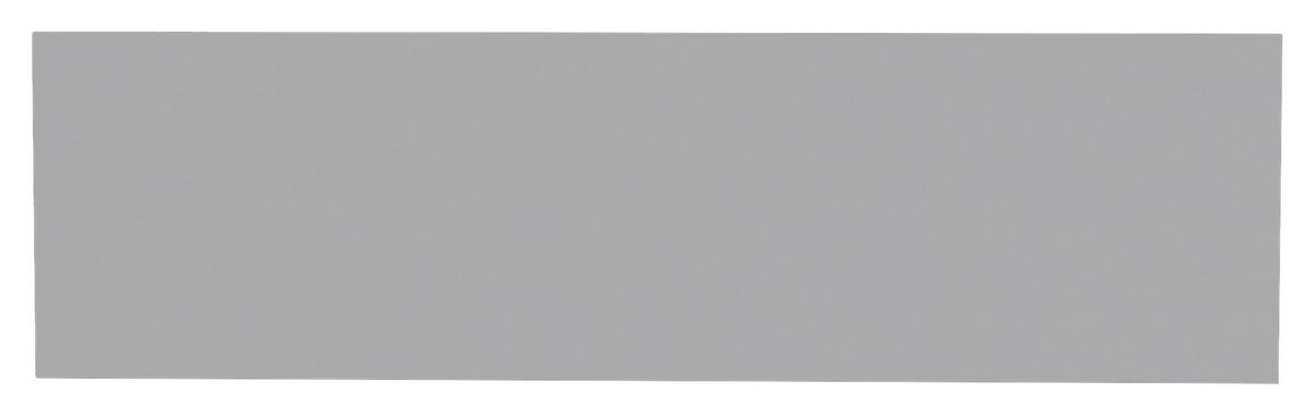 Frontpaneel Unit in Hellgrau - Hellgrau, Modern, Holzwerkstoff - Based