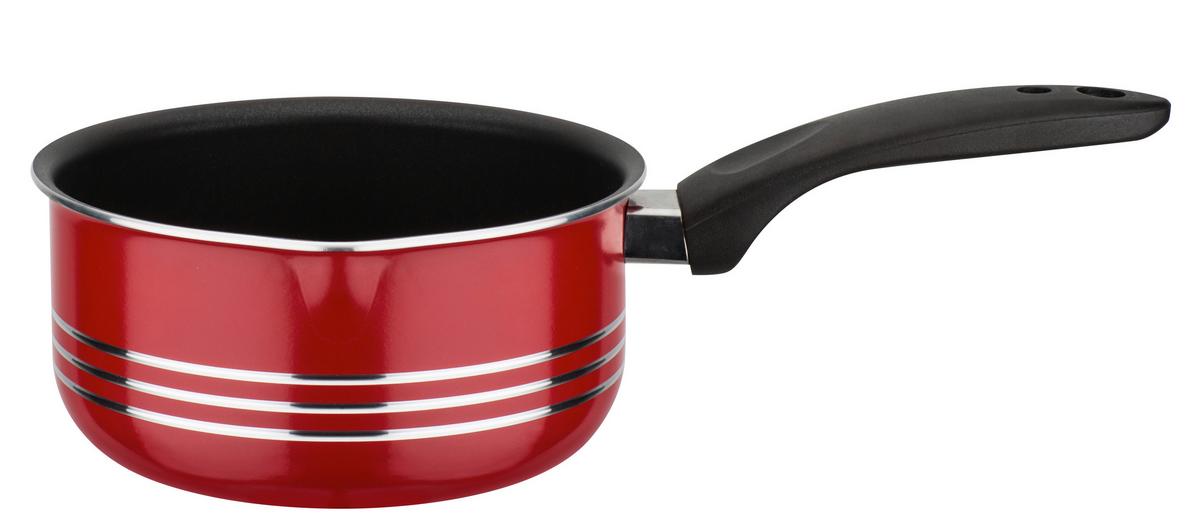 Set Posod Milano Red, 4-Delni - rdeča, Basics, kovina (16cm) - GSW