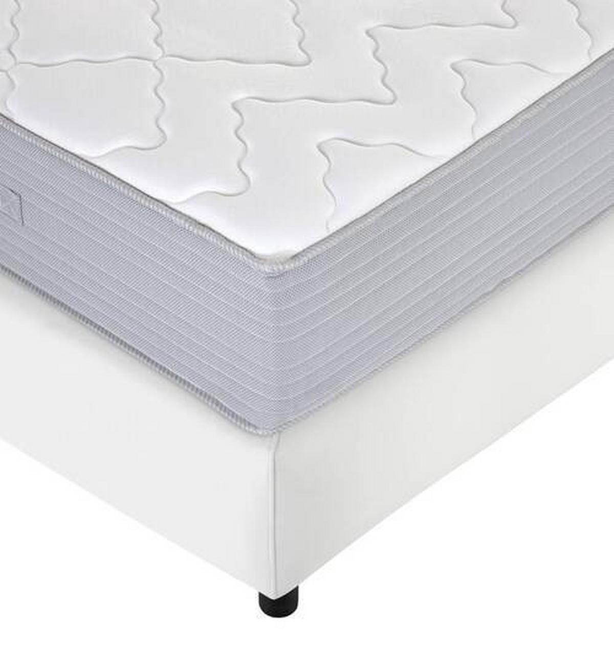 Viscomatratze Boxlike 30 Wave H2/3 ca. 140x200cm - Weiß, Basics, Textil (140/200cm) - MID.YOU