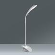 Asztali Lámpa Bello - fehér, modern, műanyag (6,5/46,8/12cm)