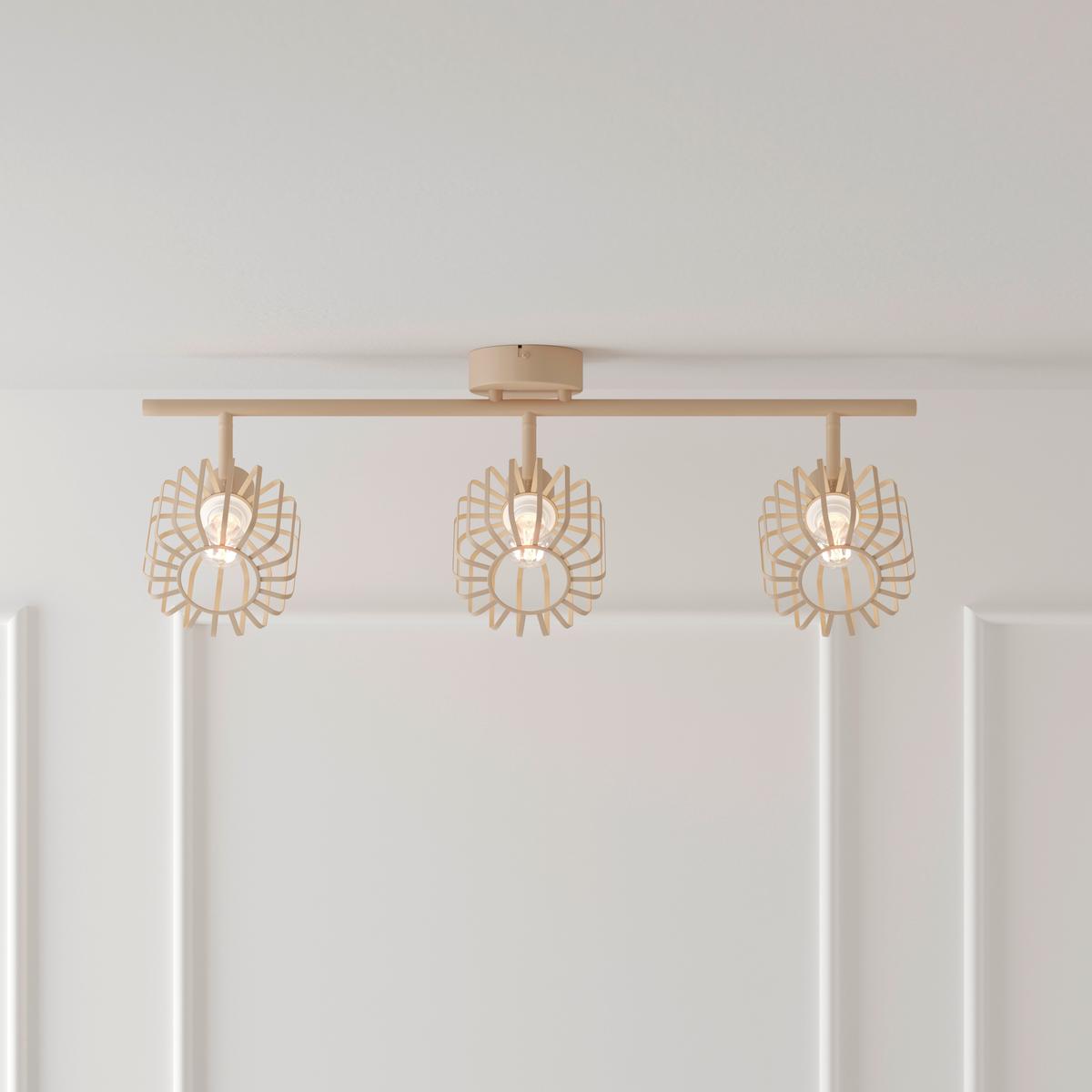 LAMPA REFLEKTOROWA COVENTRY *SBN* - szary, Konventionell, metal (64/12/22cm) - Novel