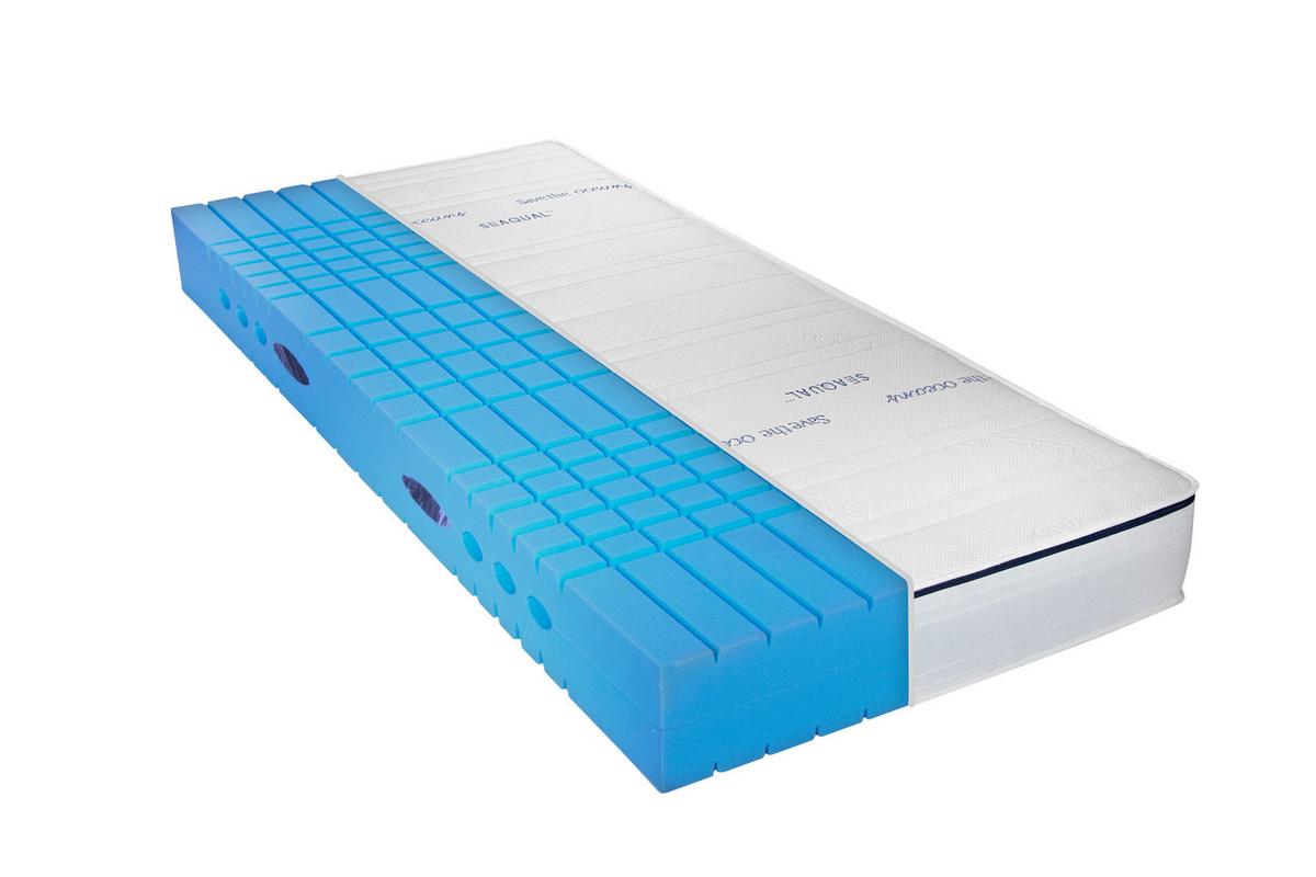 MATERAC Z ZIMNEJ PIANKI EMOTION S60 - biały, Basics, tkanina (100/200cm) - Novel