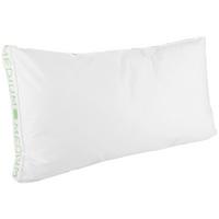 PODUSZKA POD GŁOWĘ COMFY MEDIUM - zielony/biały, Basics, tworzywo sztuczne/tkanina (40/80cm) - Sleeptex