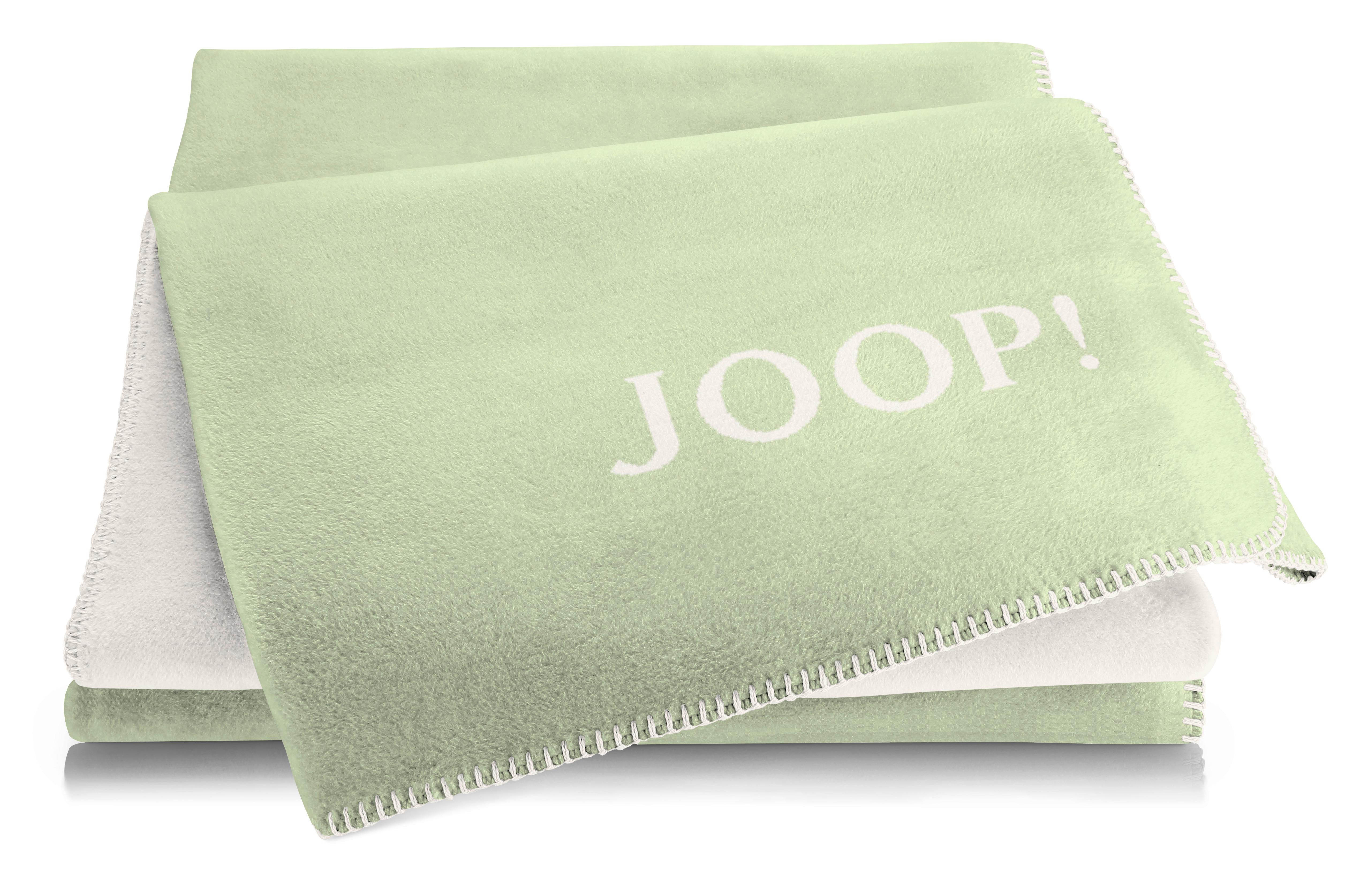 KOC DOMOWY JOOP! UNI DOUBLEFACE - jasnozielony/kolor naturalny, Design, tkanina (150/200cm) - Joop!