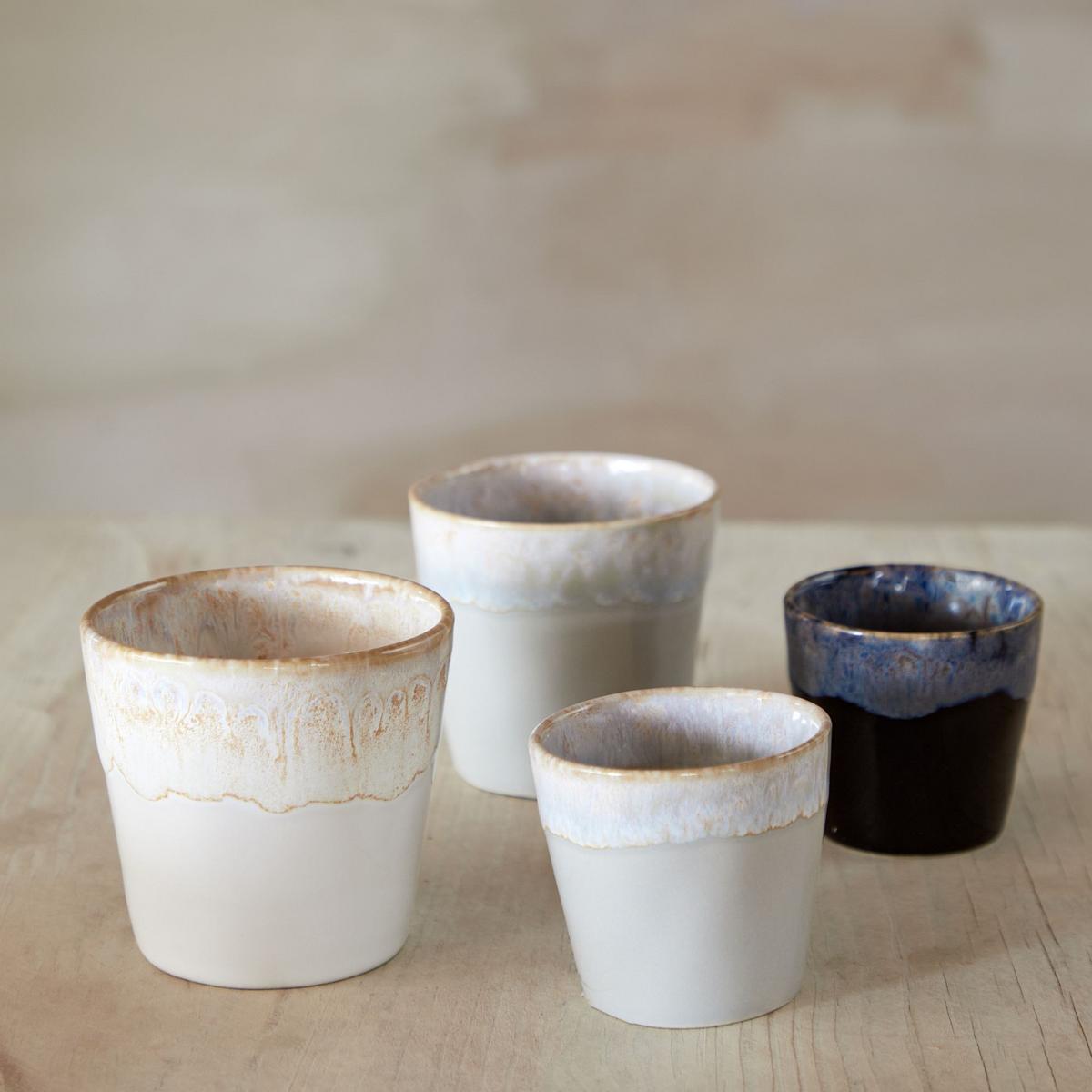 KOMPLET FILIŻANEK GRESPRESSO - biały, Basics, ceramika - Costa Nova