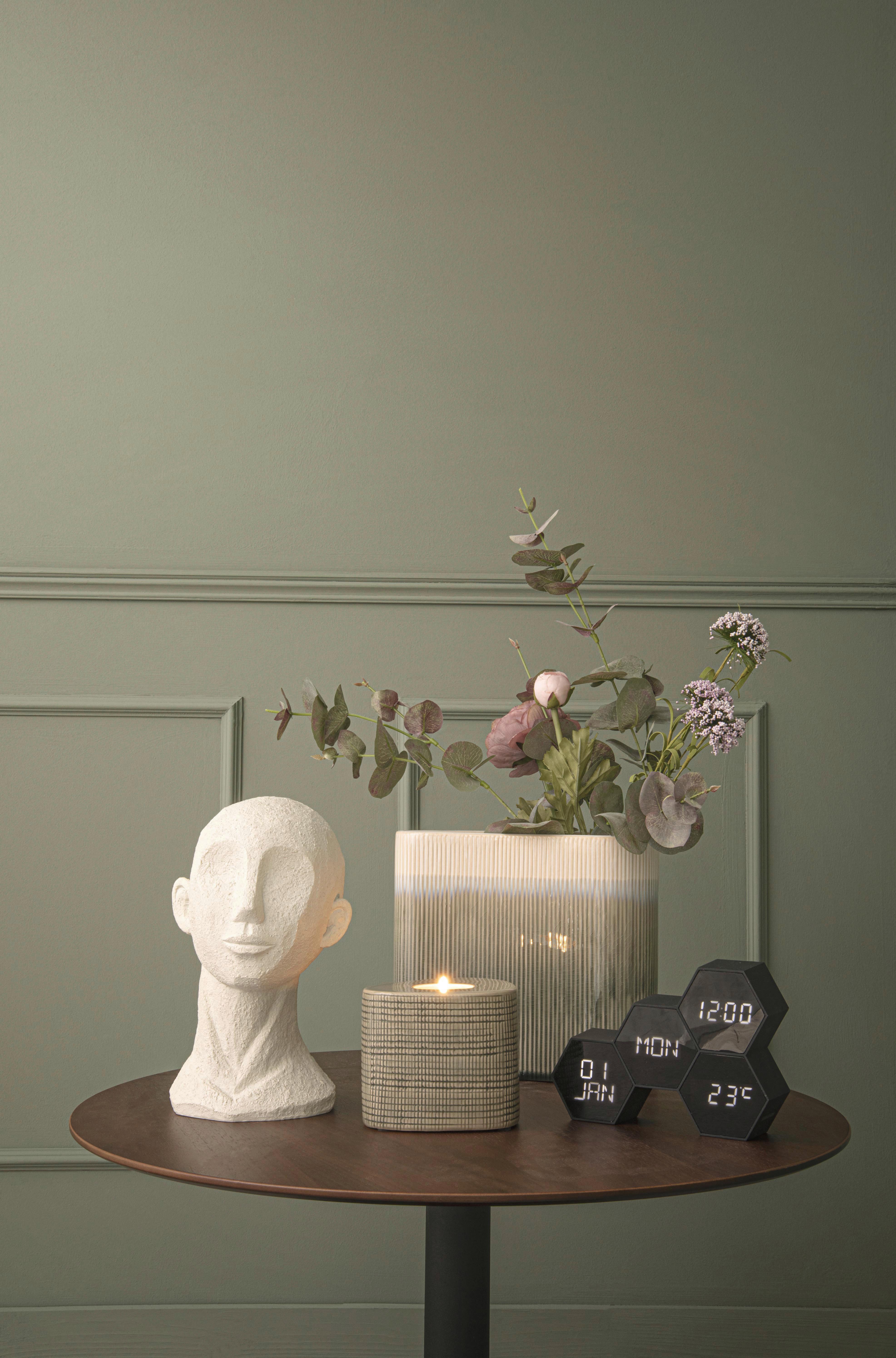 BUDZIK KA5805BK - czarny, Basics, tworzywo sztuczne (17,5/12/4,5cm) - Karlsson