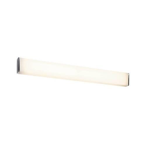 Wandleuchte Nembus in Chromfarben/Weiß max. 9 Watt - Chromfarben/Weiß, Basics, Kunststoff/Metall (60/6,8/6,3cm) - Paulmann