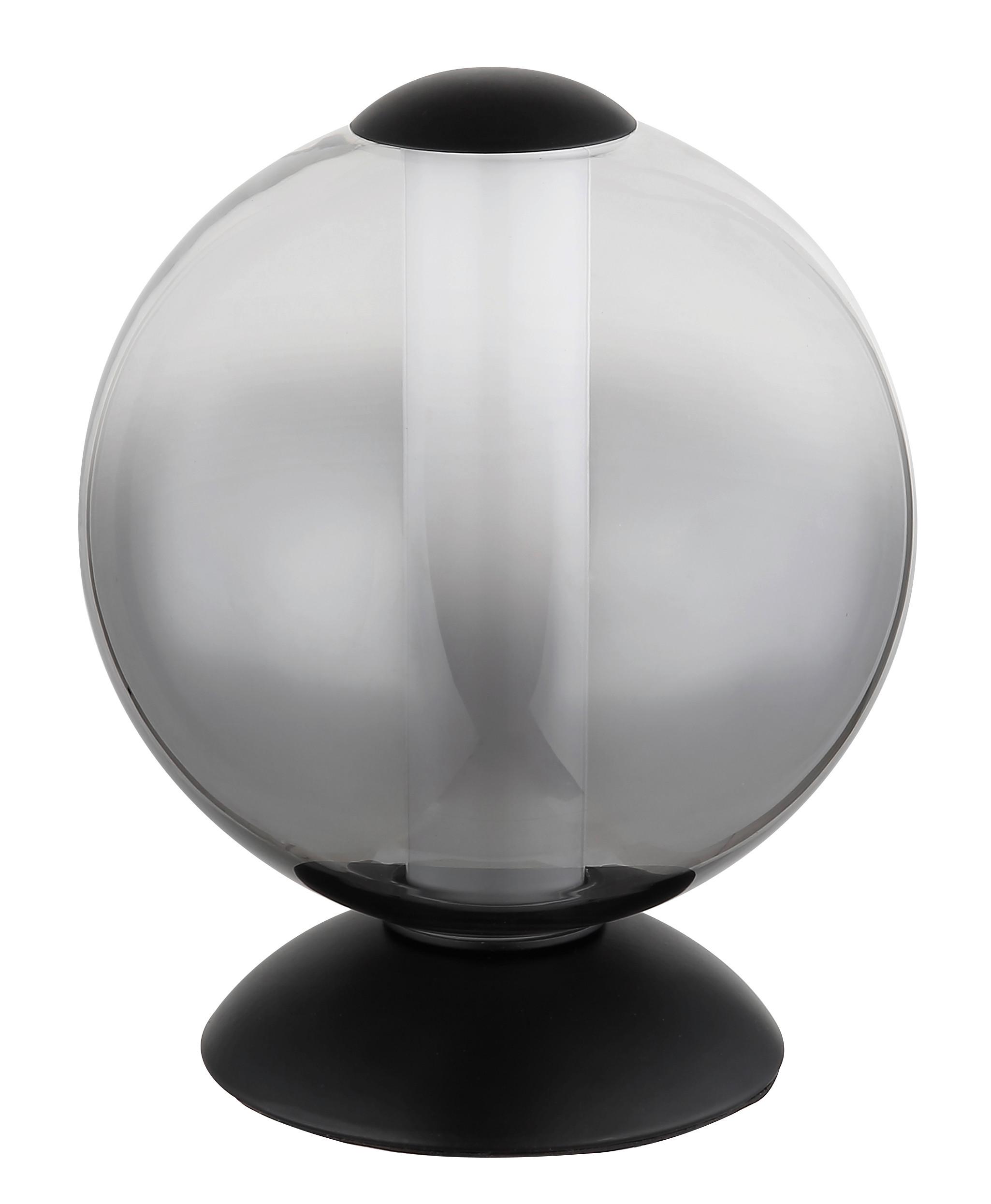 Led Stolna Svjetiljka Lacy - bijela/siva, Konvencionalno, staklo/metal (18/21cm) - Globo
