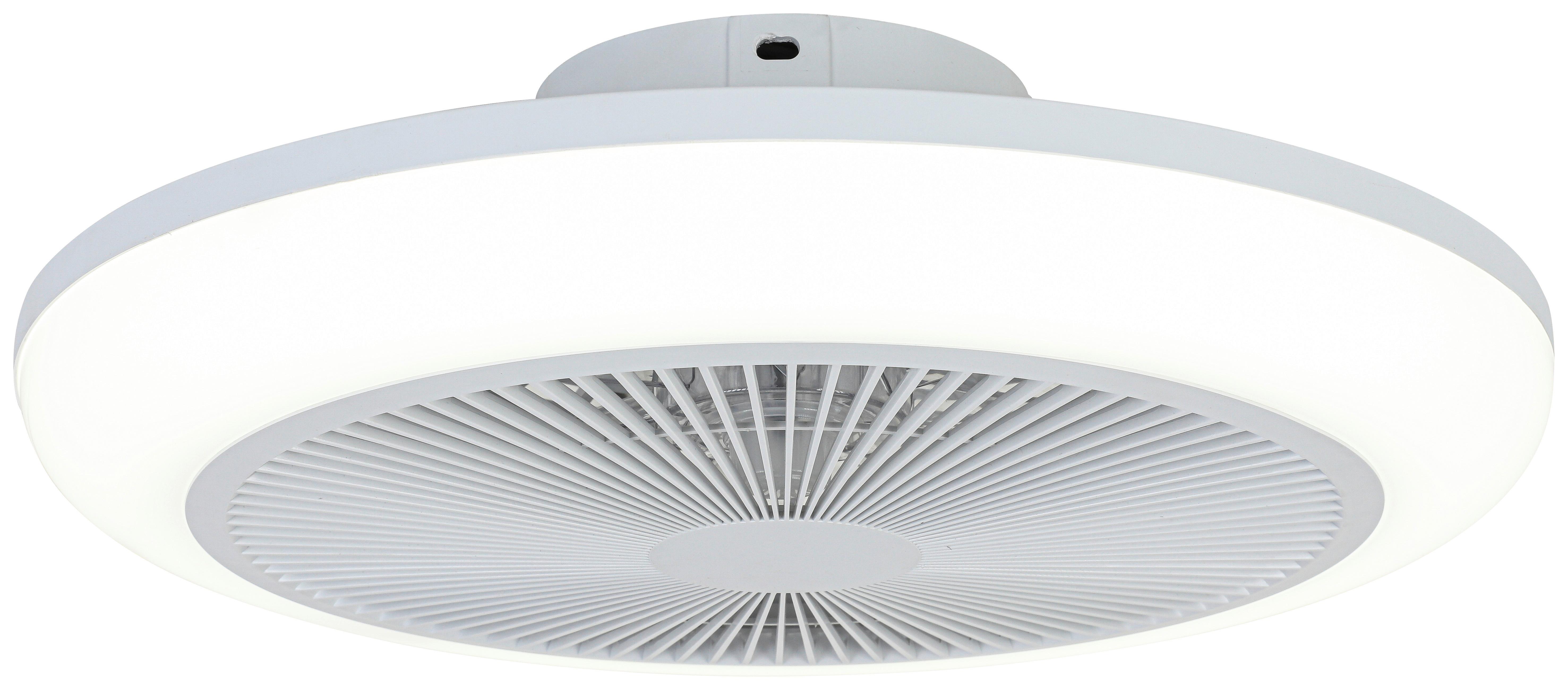 TAKFLÄKT OLIVER - vit/transparent, Modern, metall/plast (46/14,5/14,5cm) - Mömax