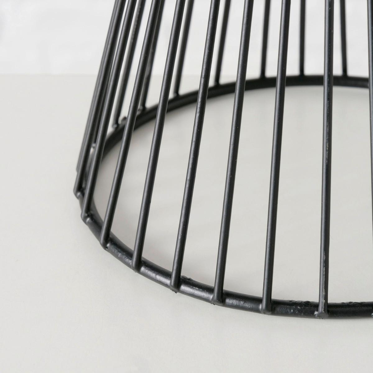 Dekoschale Cindy I in Schwarz - Schwarz, Basics, Metall (29/22cm) - Modern Living