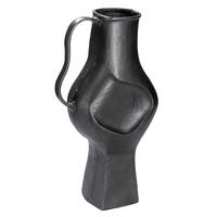 Dekovase Abtigua Grau - Grau, Basics, Metall (24/43/15cm)