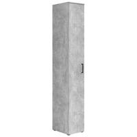 Schrank Multistauraum Grau - Schwarz/Grau, MODERN, Holzwerkstoff/Kunststoff (30/195/40cm) - Mömax