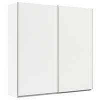 Ormar S Kliznim Vratima Feldkirch - bijela/boje aluminija, Moderno, drvni materijal/metal (225/229/62cm) - Modern Living