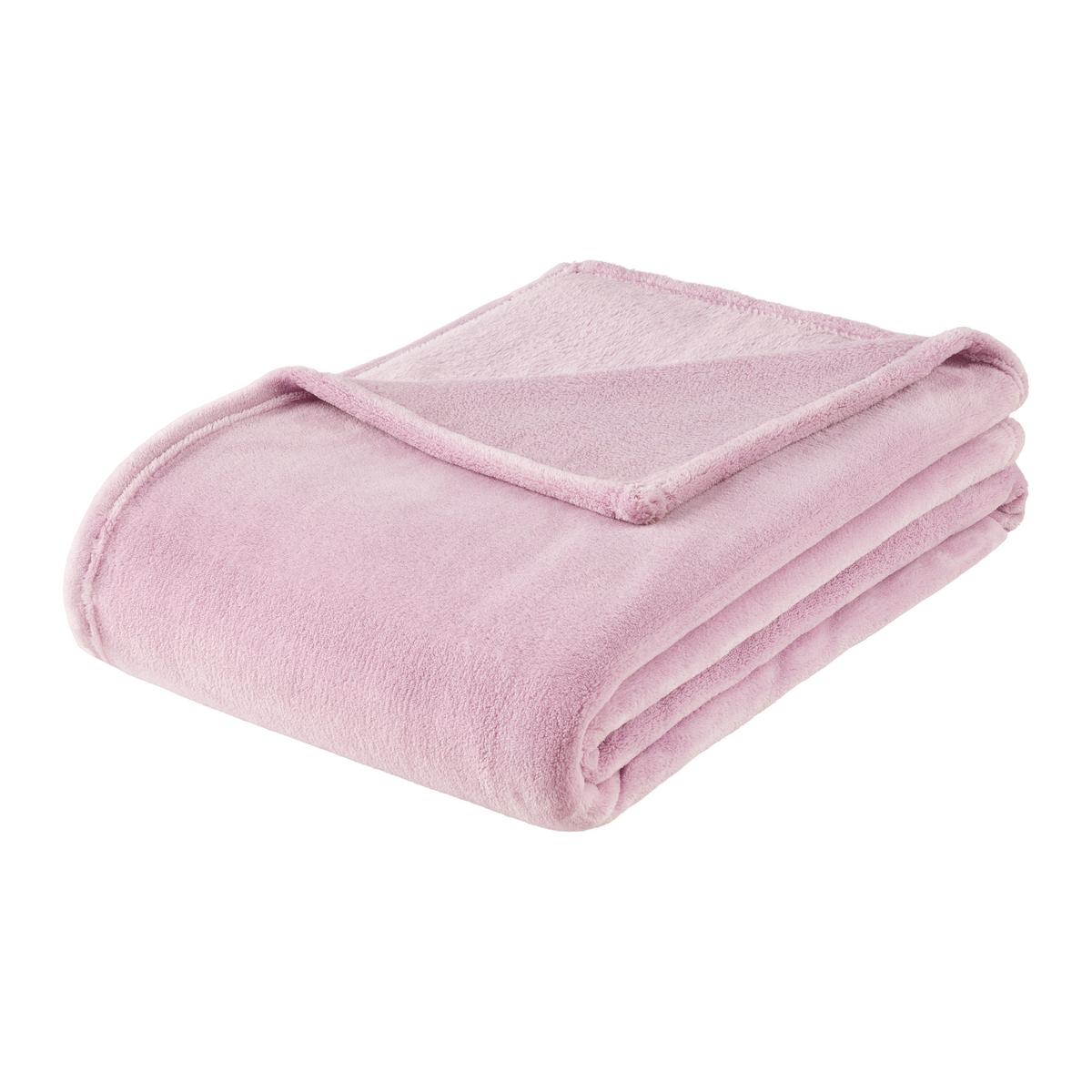 Kuscheldecke Kuschelix in Flieder ca. 140x200cm - Flieder, Textil (140/200cm) - Modern Living