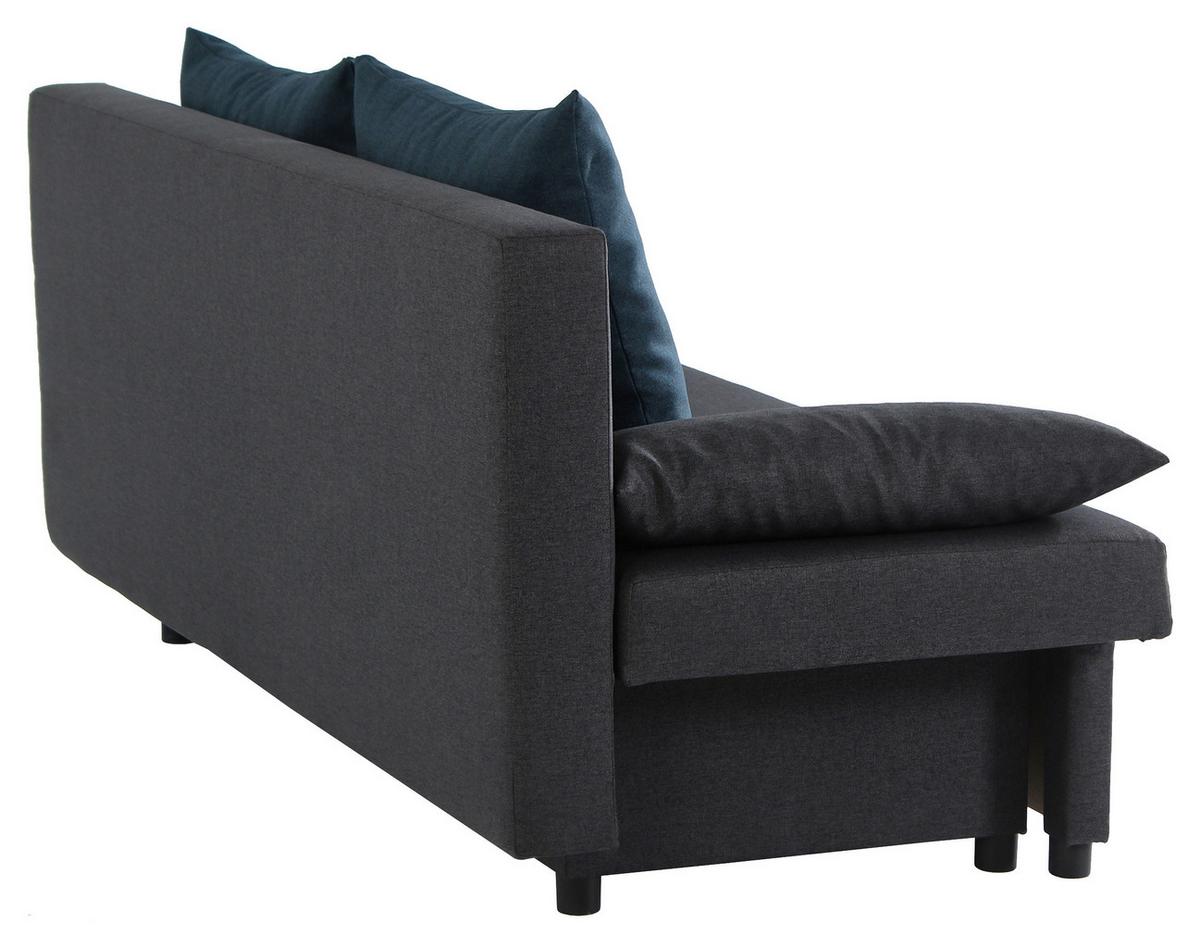 Trosjed Na Razvlačenje Neo *ph* - tamno siva/plava, Basics, tekstil/plastika (192/82/82cm) - Best Price