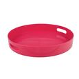 Tablett Malia Verschiedene Farben - Türkis/Pink, LIFESTYLE, Kunststoff (40,5/6cm) - MODERN LIVING