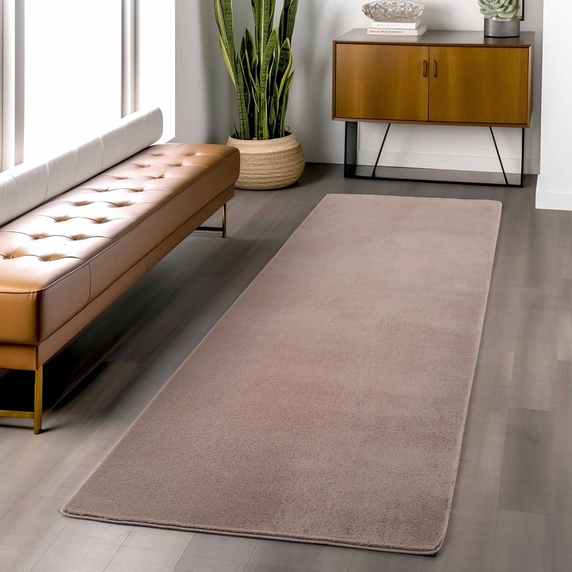 Tekač Joy, Mocha Rjava, 80x250cm - mocha rjava, Design, tekstil (80/250cm)
