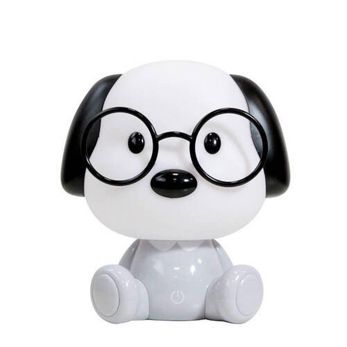 Kindertischleuchte Toby Weiß max. 3 Watt - Weiß, Basics, Kunststoff (17/17/20cm)