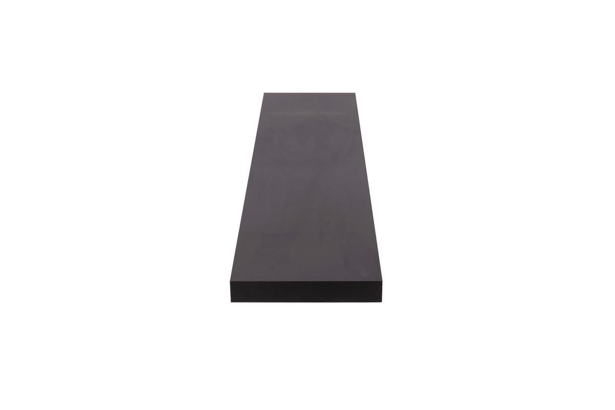 Wandboard B421458-4 Angus - Schwarz, Basics, Holzwerkstoff (100/23,5/3,8cm) - Globo
