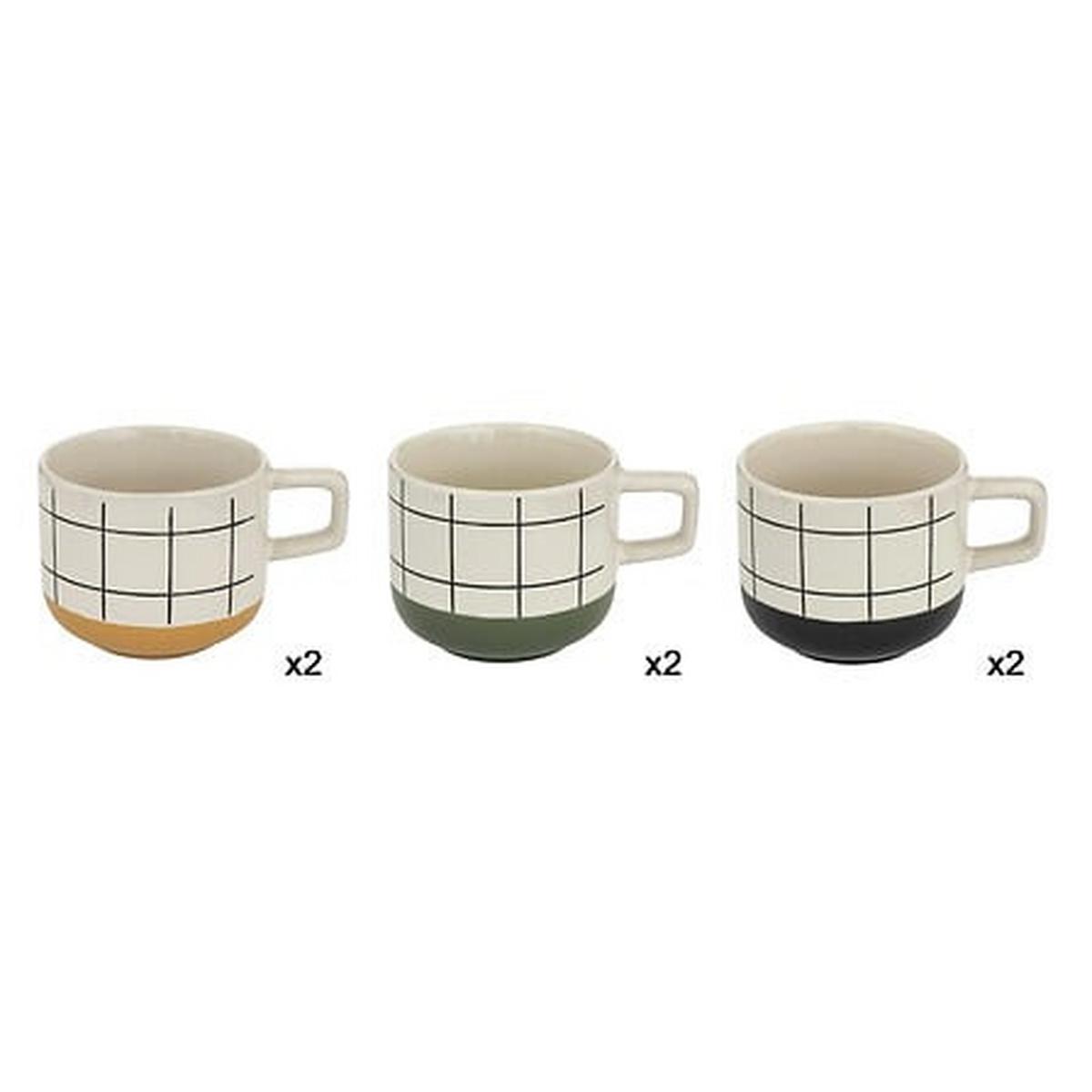 Set de cești pentru cafea Family - Basics (10/6,5/8cm)