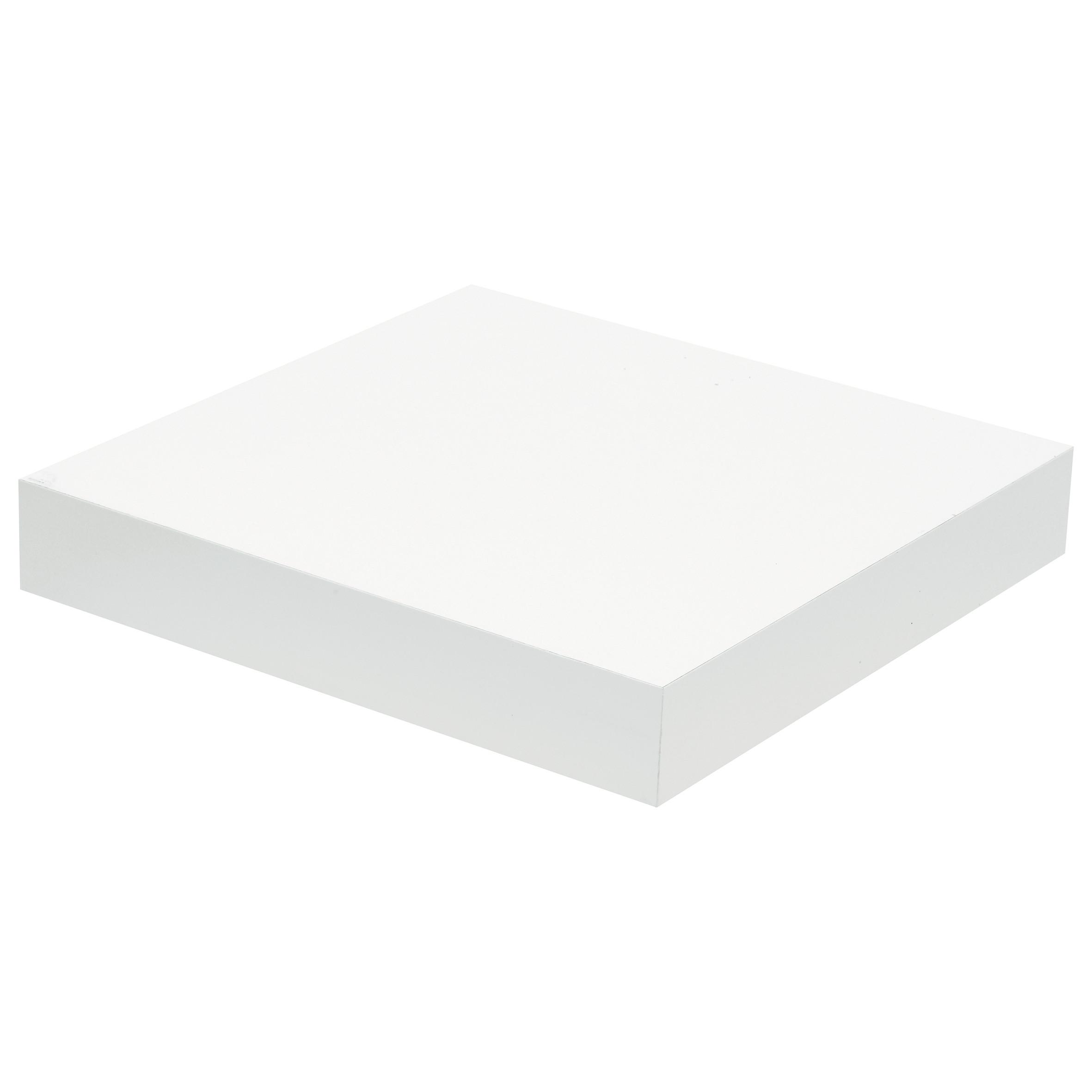 Zidna Polica Anja - bijela, Moderno, drvni materijal (23,5/3,8/23,5cm) - Modern Living