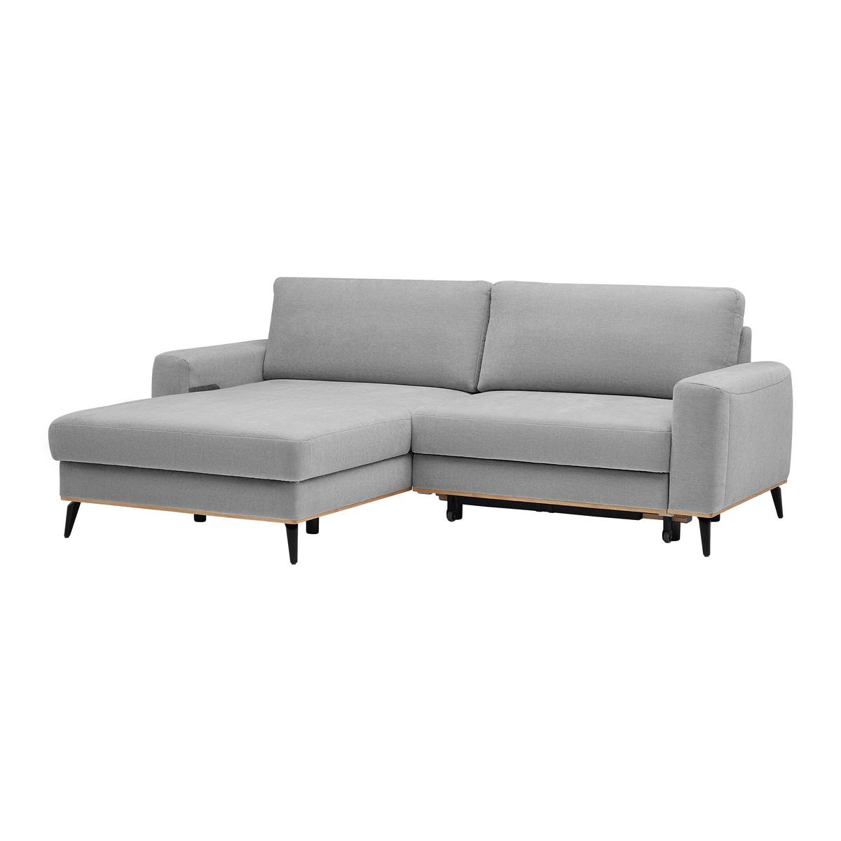 Sedežna Garnitura Romeo - siva/črna, Konvencionalno, kovina/tekstil (234/87/167cm) - Premium Living