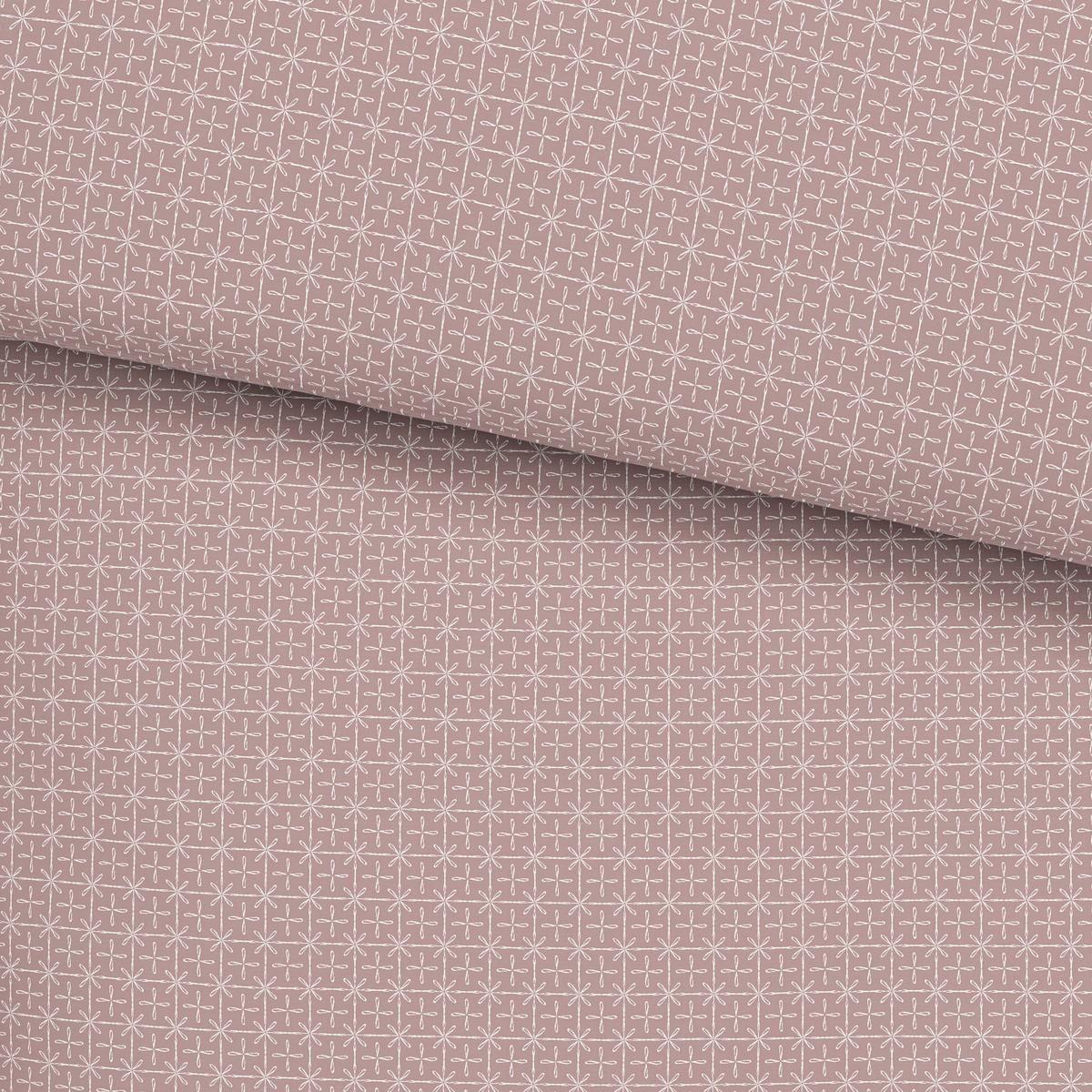 BETTWÄSCHESET LAURA - Mauve, Konventionell, Textil (160/210cm) - Modern Living