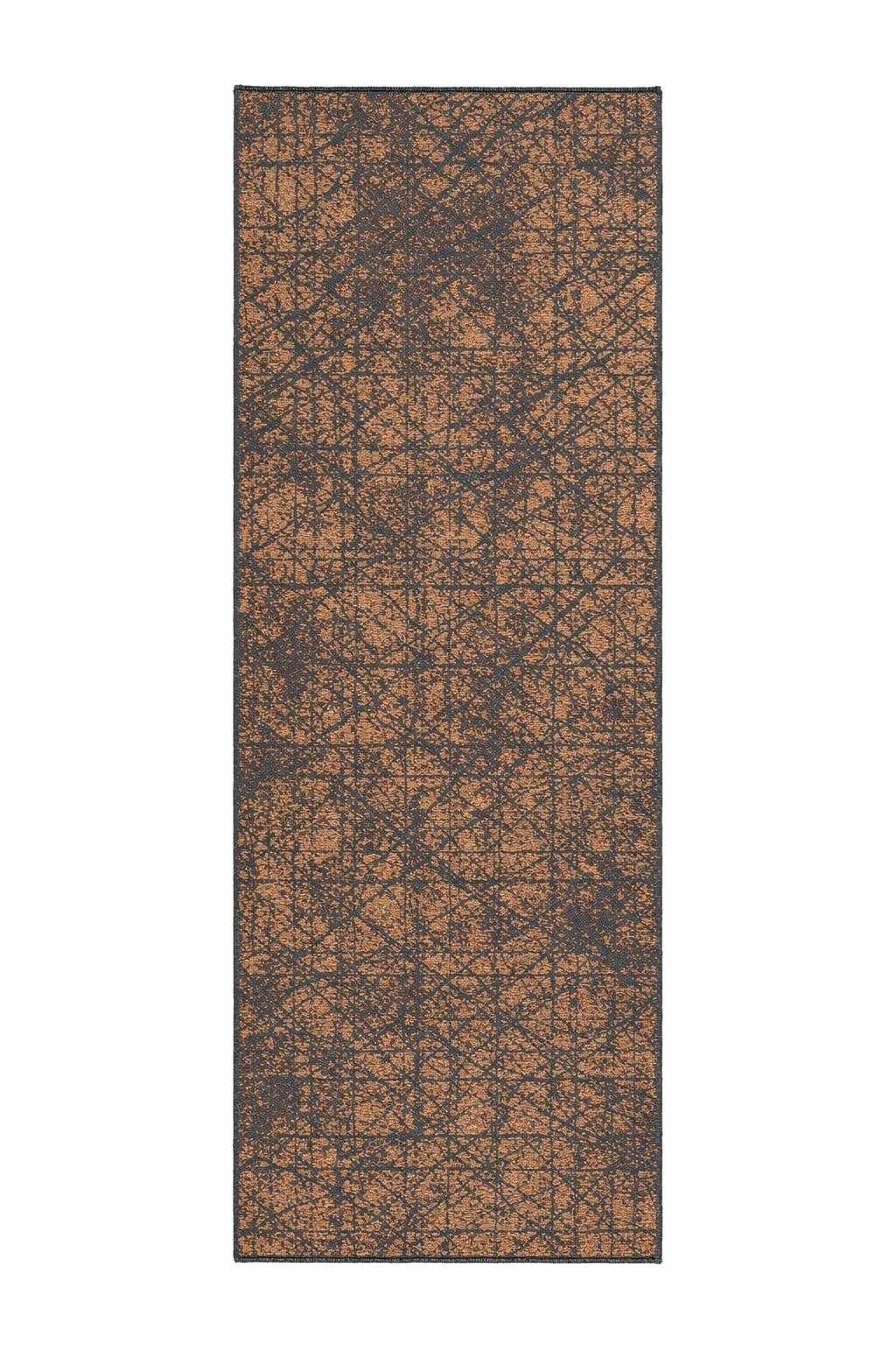 Flachwebeteppich Kalea 225 Gelb 80x150 - Gelb, Basics, Textil (80/150cm) - Kayoom