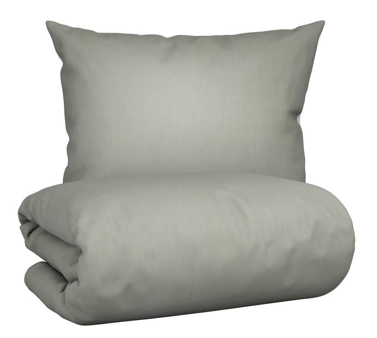 Ágyneműhuzat-garnitúra Annika - világoszöld/zöld, textil (140/200cm) - Modern Living