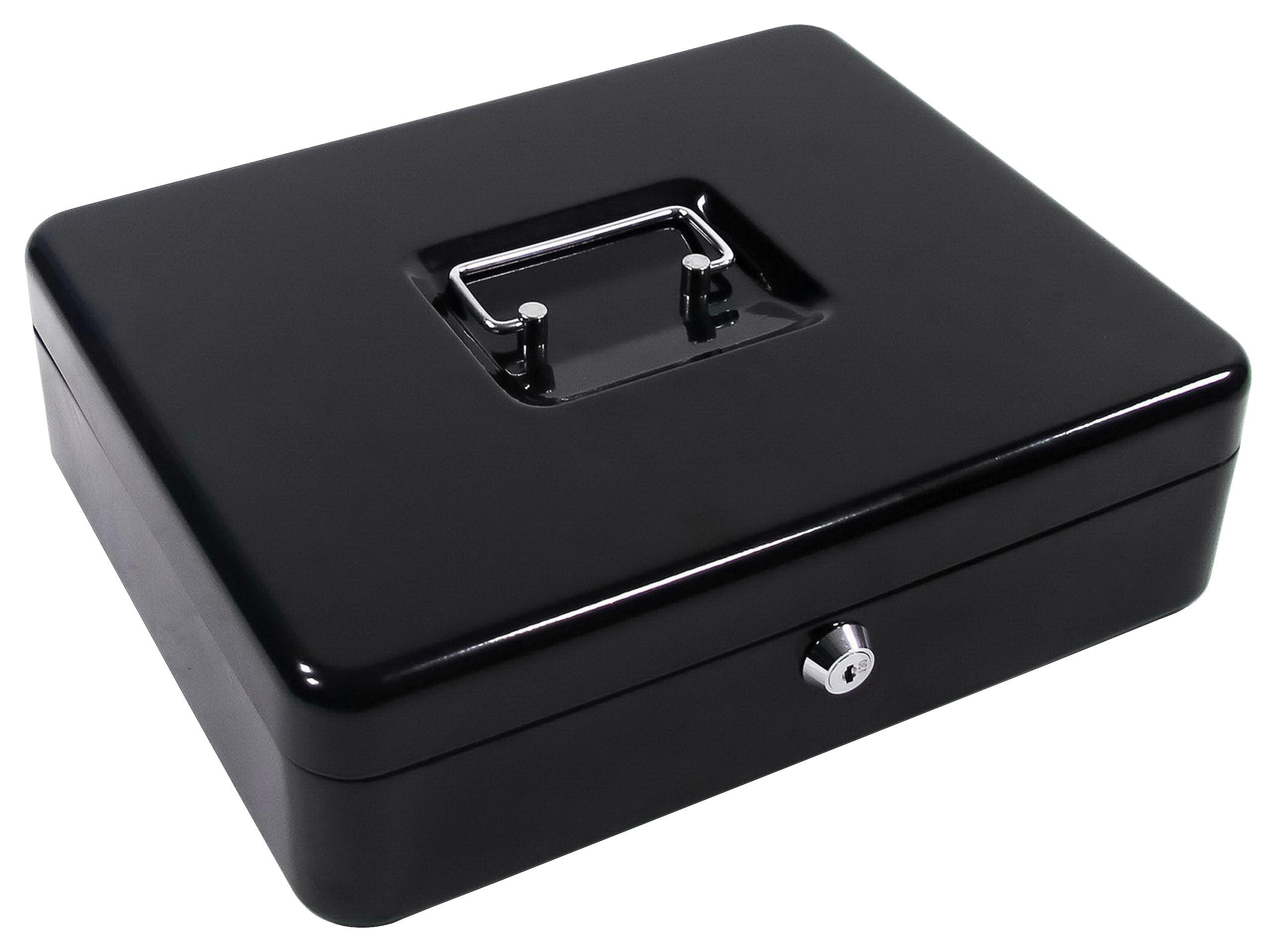 Škatla Za Denar Safe - črna, Basics, kovina (30/9/24cm) - MID.YOU