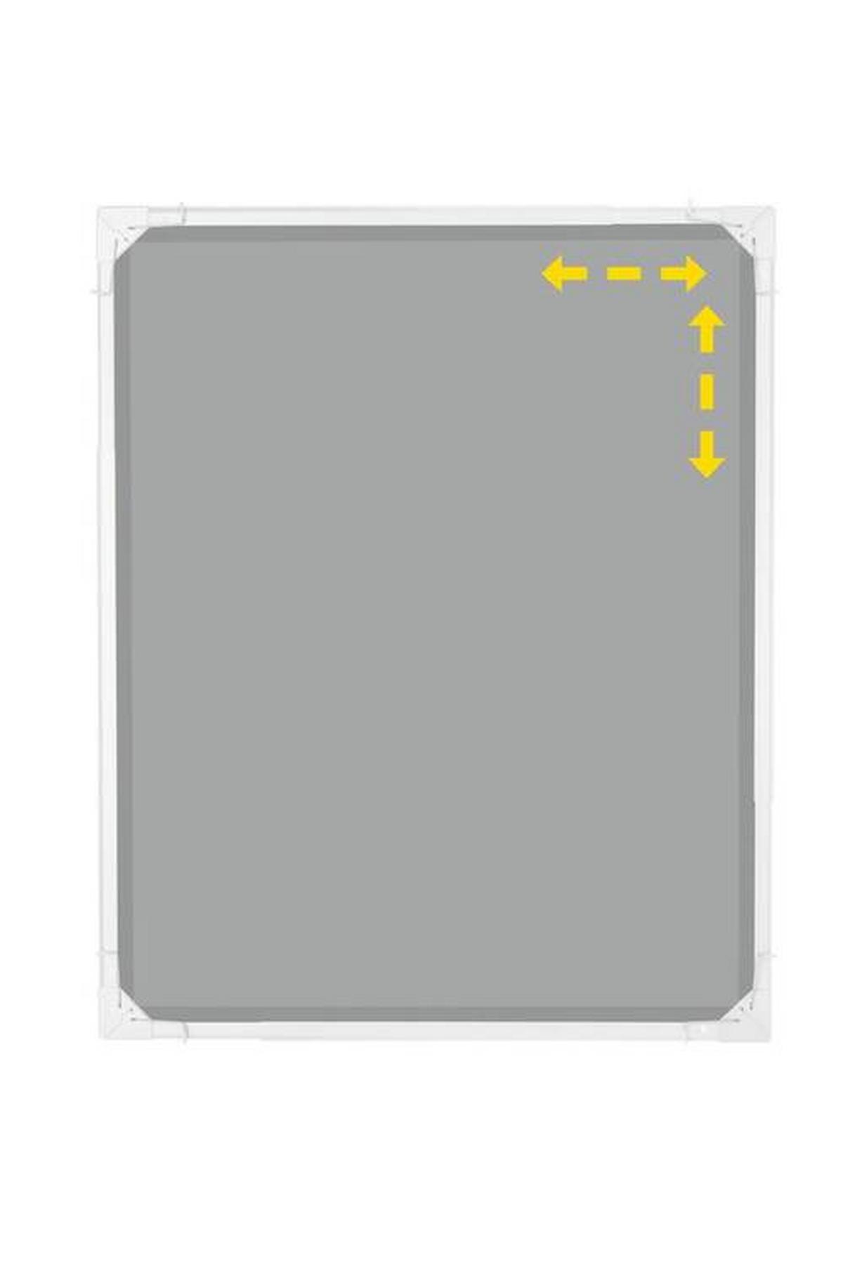 Insektenschutzgitter Teleskop Weiß ca. 140x120cm - Weiß, Kunststoff/Textil (140/120cm) - Mömax