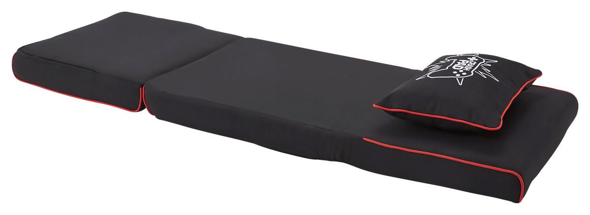 Gamingsessel Chrash ca. 61x81x59 cm Rot/Schwarz - Rot/Schwarz, MODERN, Kunststoff/Textil (61/81/59cm) - X Rocker