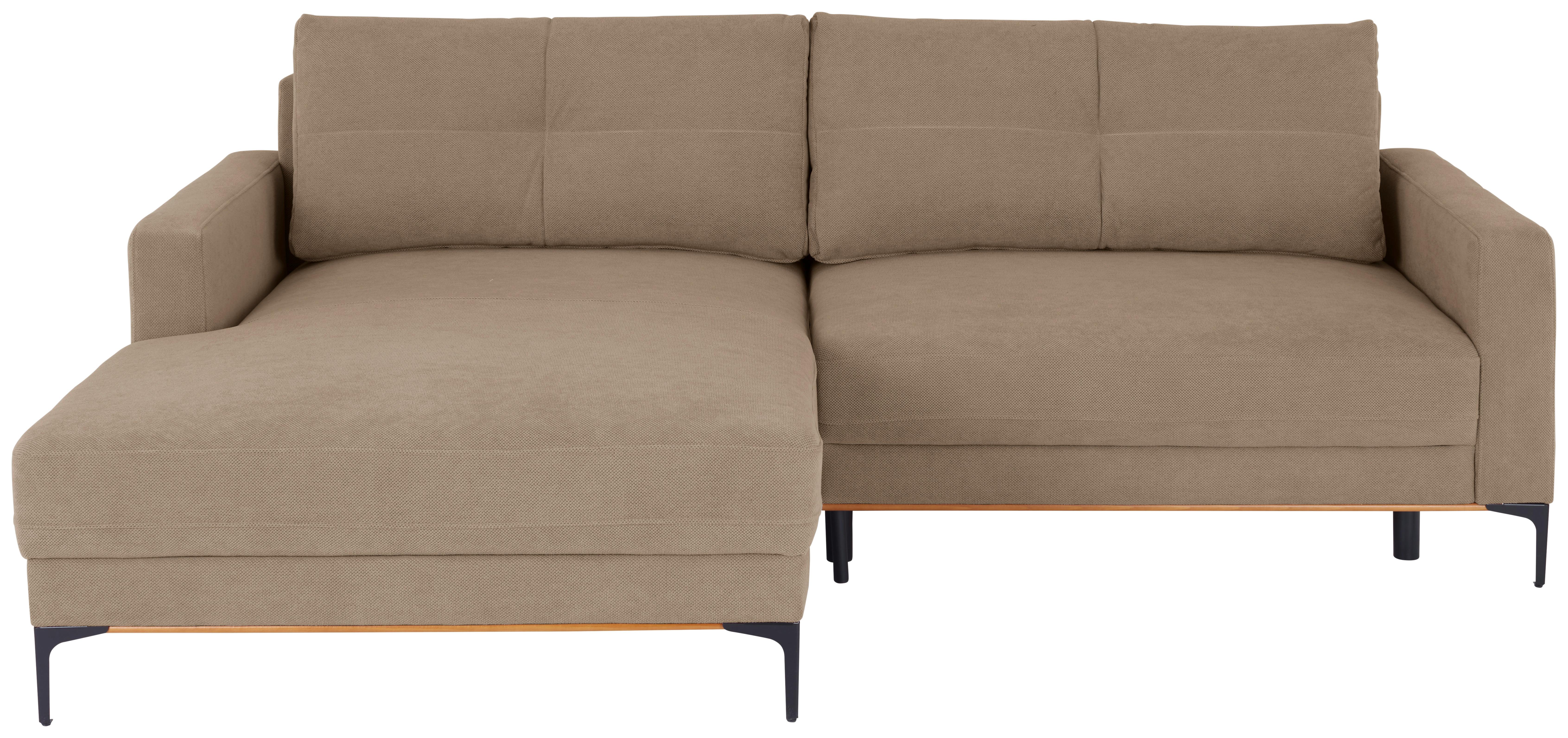 Coltar BERGAMO - maro deschis, Modern, textil (162/238cm) - Mömax