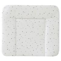 Wickelauflage Sternenzauber Grau/Weiß ca. 85x4x75cm - Weiß, Textil (85/4/75cm) - Roba