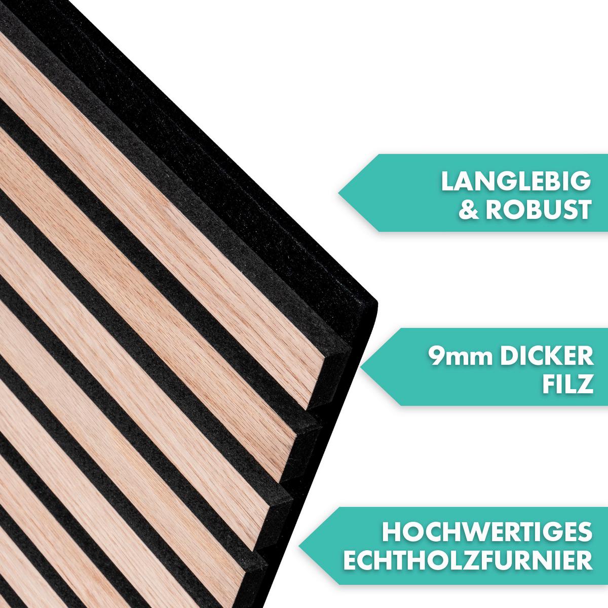Akustikpaneel Braun - Braun, Basics, Holzwerkstoff (60/118cm)
