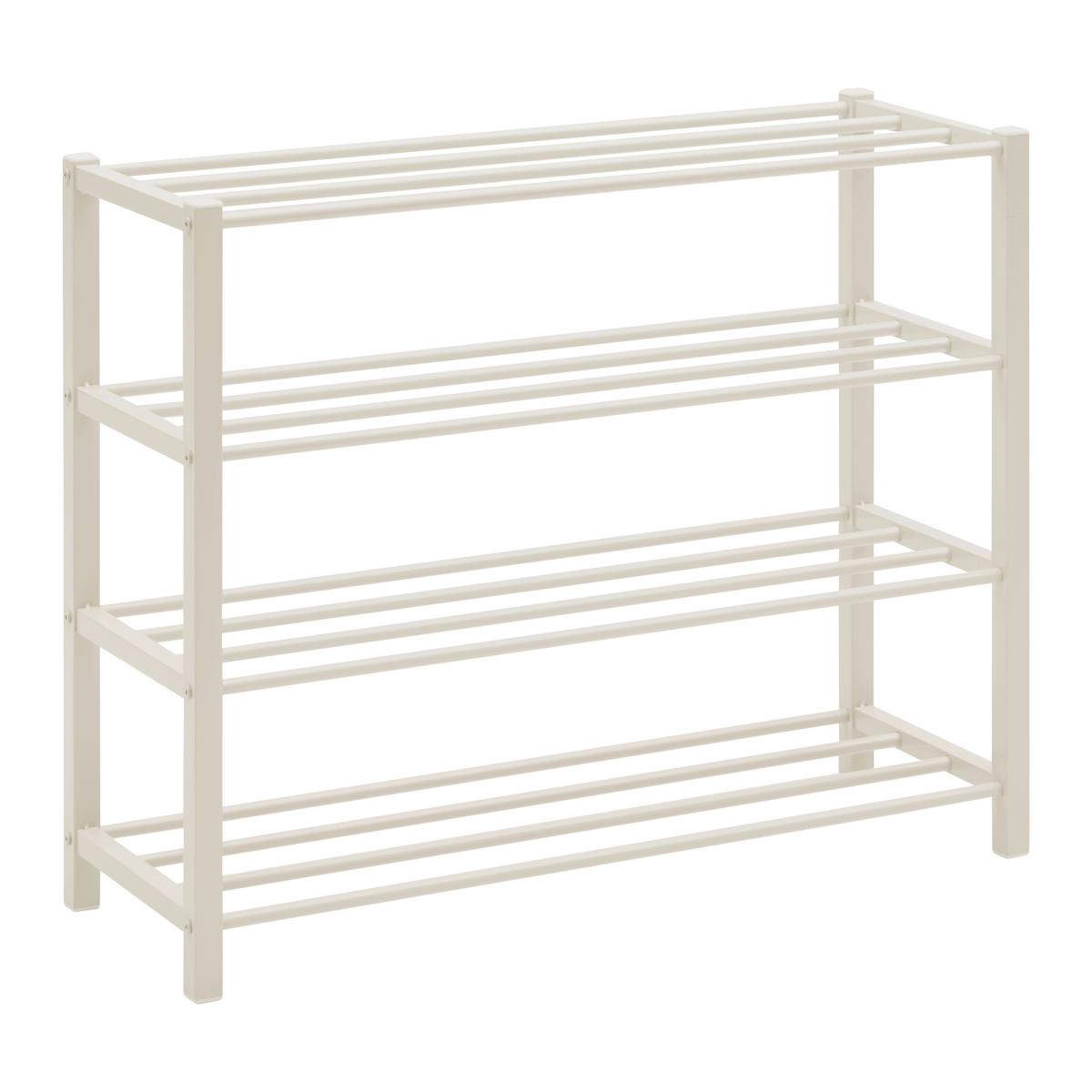 Schuhregal Benny Kaschmirfarben - Kaschmir, Modern, Metall (80/63/28,5cm) - Mömax