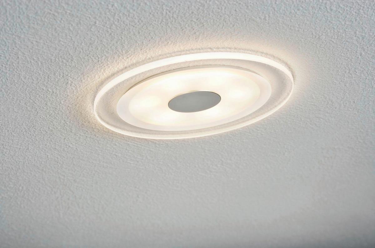 LED-Deckenleuchte EBL Whirl max. 6 Watt, 3-teilig - Basics, Metall (15cm) - Paulmann