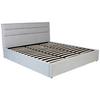 STOPPAD SÄNG SIENNA -EXKLUSIV- -BASED- - ljusgrå/svart, Lifestyle, metall/trä (180/200cm) - Based