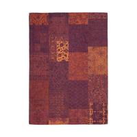 Flachwebeteppich Symphony 160 Rot 80cm X 150cm - Rot, Basics, Textil (80/150cm) - Kayoom