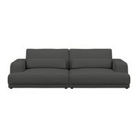 Velika Sofa Savona - antracit, Trend, tekstil (260/77/111cm) - Luca Bessoni