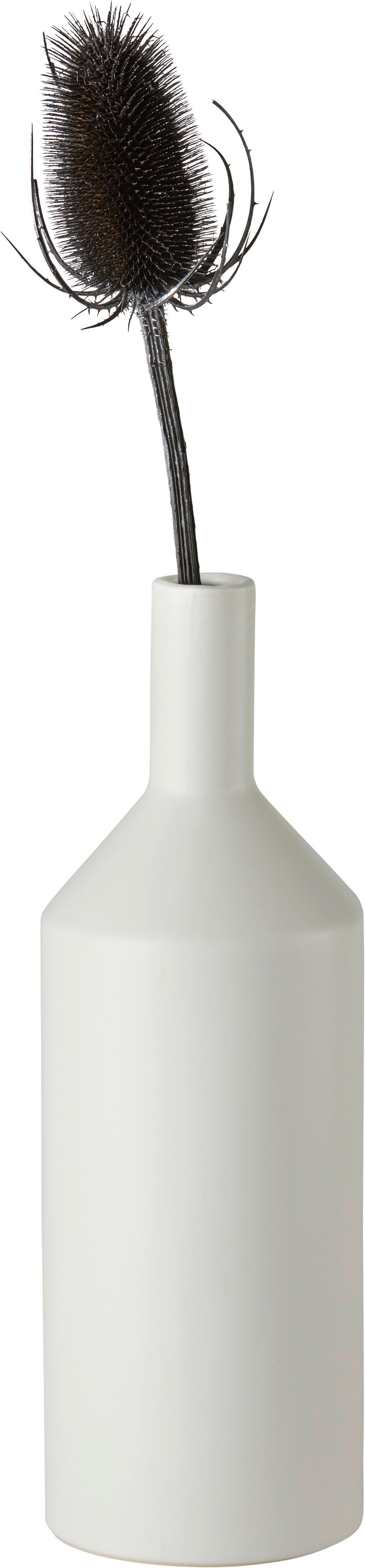 Vase Isabella In Weiss - Weiss, Basics, Keramik (11/30cm) - Modern Living