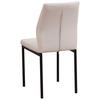 STUHL MIA -BASED- - Beige/Schwarz, Basics, Textil/Metall (44/90/56cm) - Based
