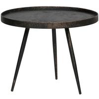 Beistelltisch Bounds Gold/Zinkfarben L: 58cm - Goldfarben/Zinkfarben, Design, Holzwerkstoff/Metall (58/58/44cm) - Livetastic