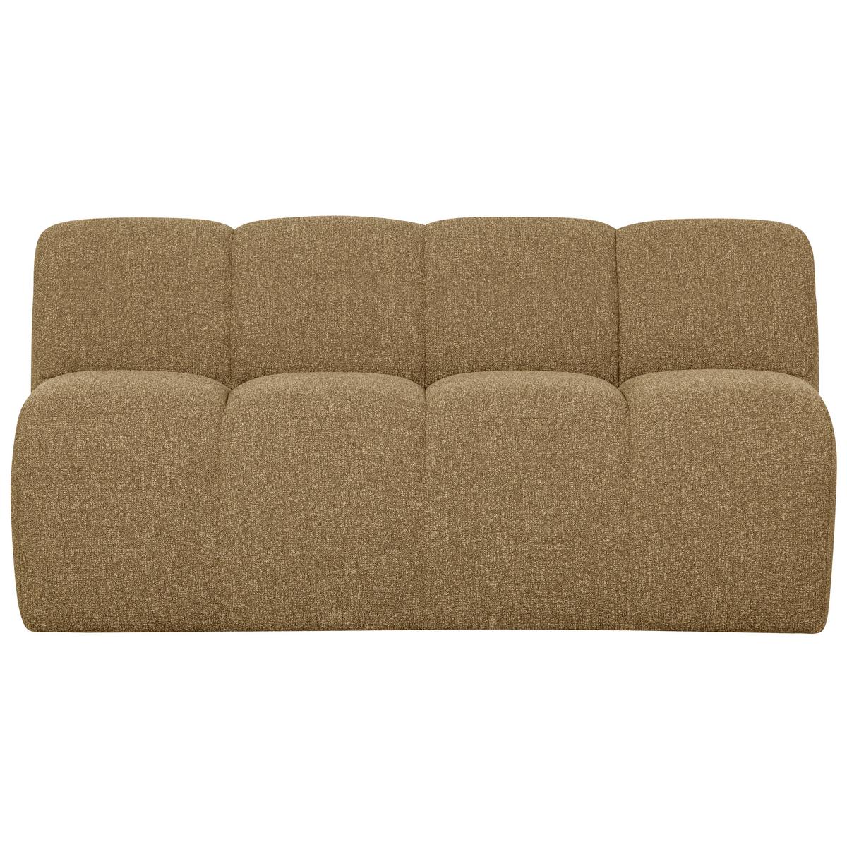 Sitzbank Mojo Dunkelgelb B: 164cm - Dunkelgelb/Schwarz, MODERN, Kunststoff/Textil (164/83/73cm) - Livetastic
