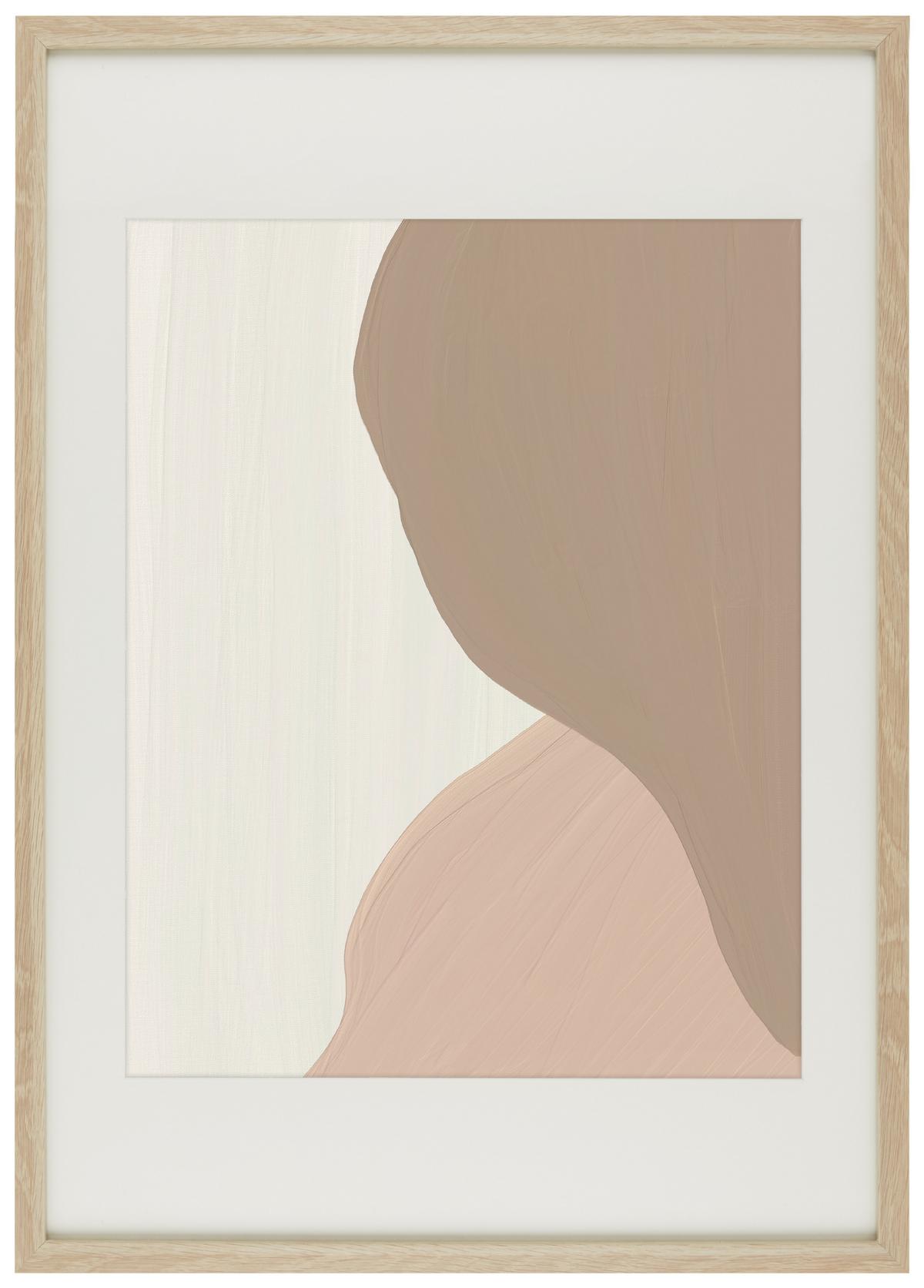 Rame foto Gitta - culoare lemn stejar, Lifestyle, plastic/lemn (50/70cm) - Modern Living