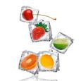 Glasbild Fruity Ice, ca. 30x30x2cm - Multicolor, MODERN, Glas (30/30/2cm) - MÖMAX modern living