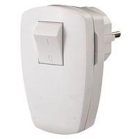 Csatlakozódugó 0108h - fehér, műanyag